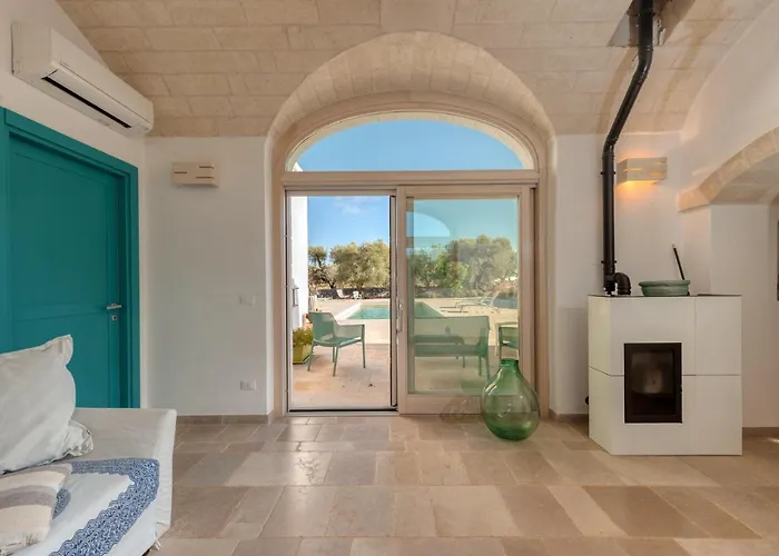 别墅 Trulli Acquasala - Apulian Country Experience 奥斯图尼